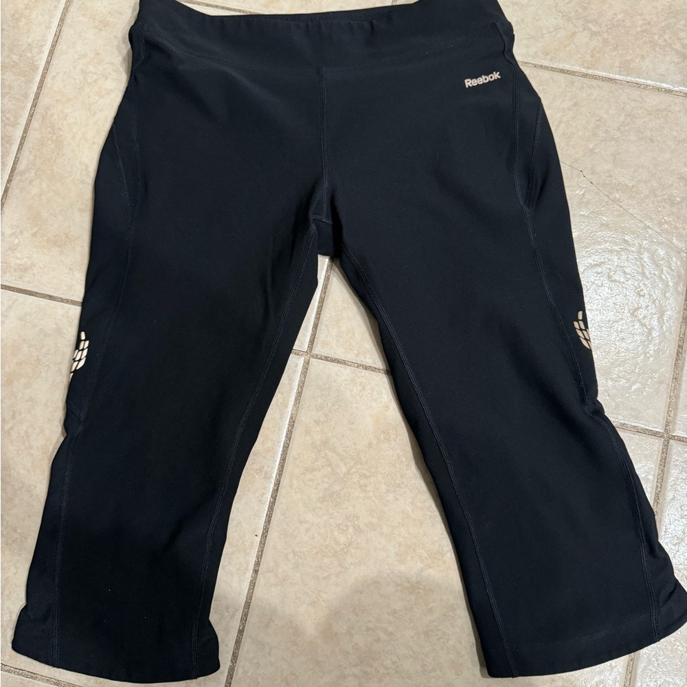 Reebok womens Black Athletic Bottoms